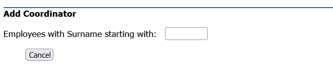 Add Coordinator